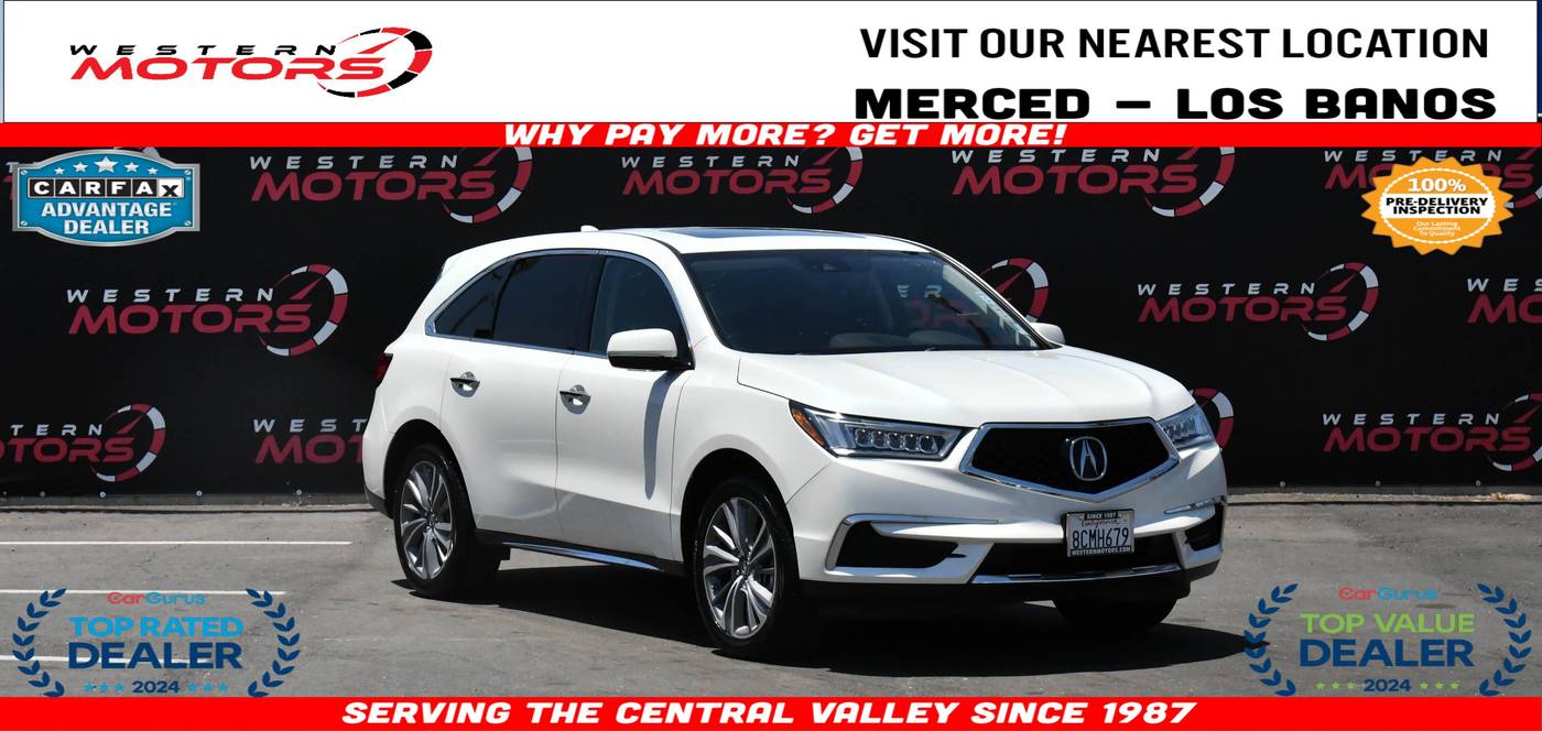 2018 Acura MDX Technology Package — SUV — 83,139 mi — Los Banos, CA