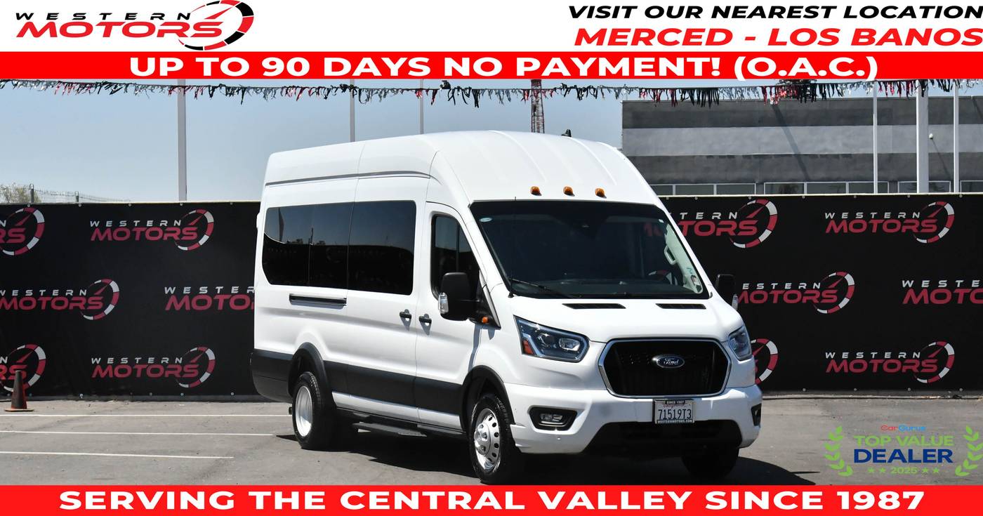 2023 Ford Transit Passenger Wagon T-350 XLT — Passenger Van — 21,832 mi — Los Banos, CA