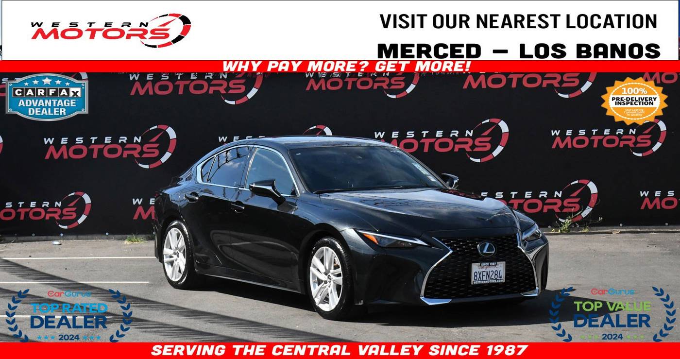 2021 Lexus IS IS 300 — Sedan — 37,969 mi — Los Banos, CA