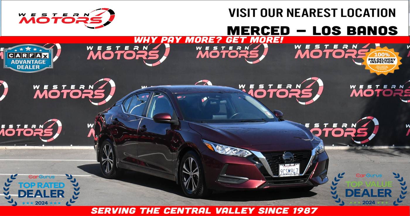 2022 Nissan Sentra SV — Sedan — 42,770 mi — Los Banos, CA