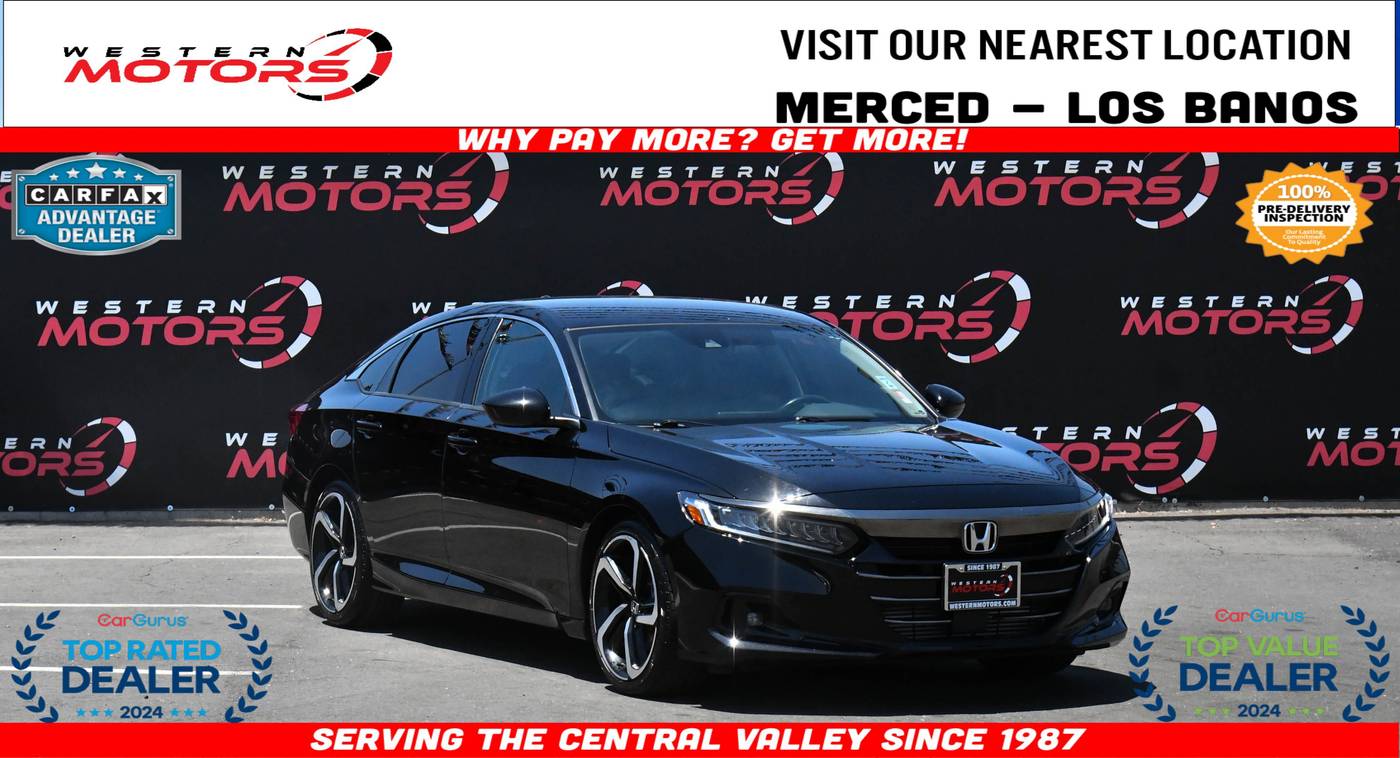 2022 Honda Accord Sport SE — Sedan — 36,491 mi — Los Banos, CA