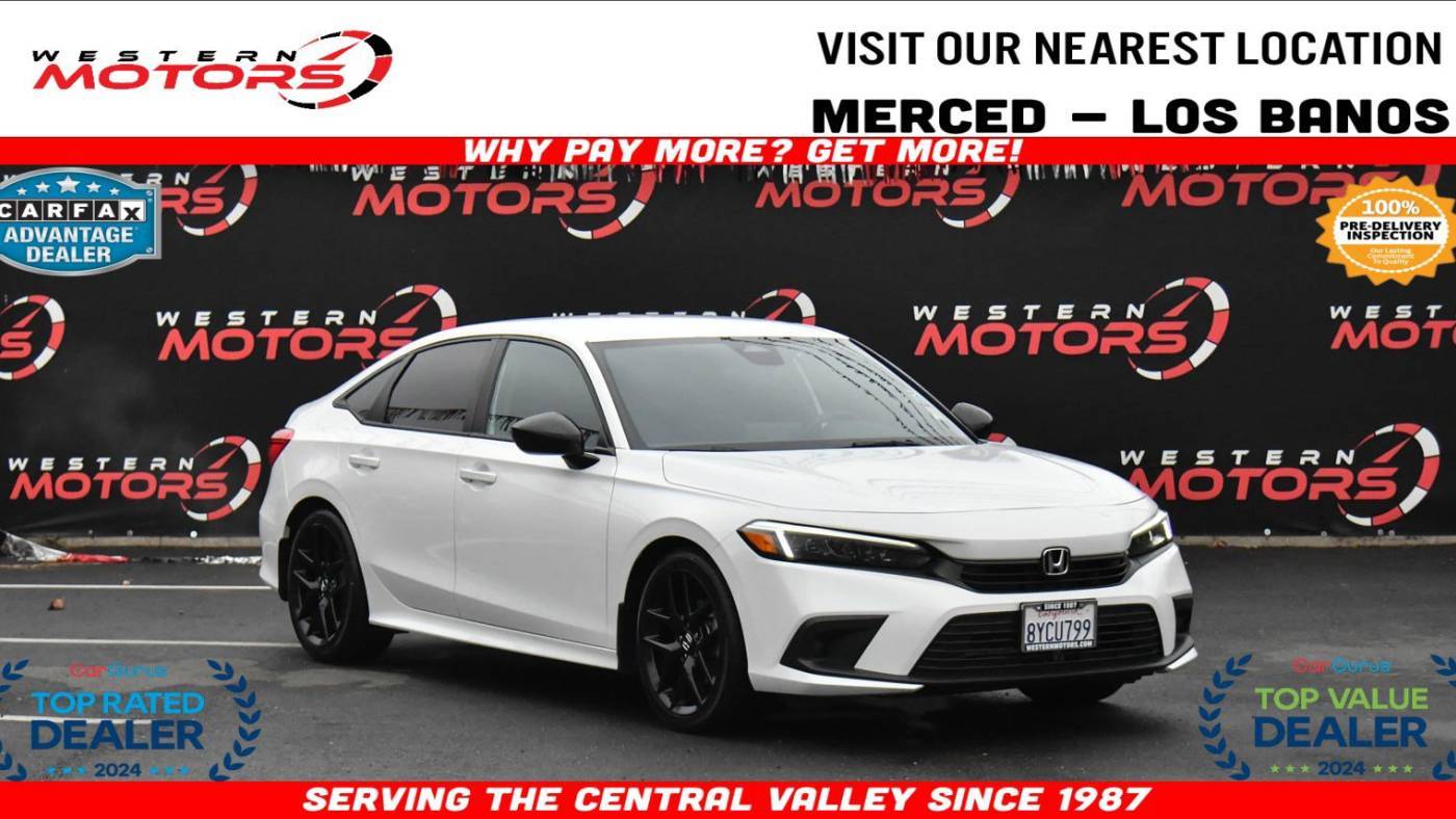 2022 Honda Civic Sport — Sedan — 53,212 mi — Los Banos, CA