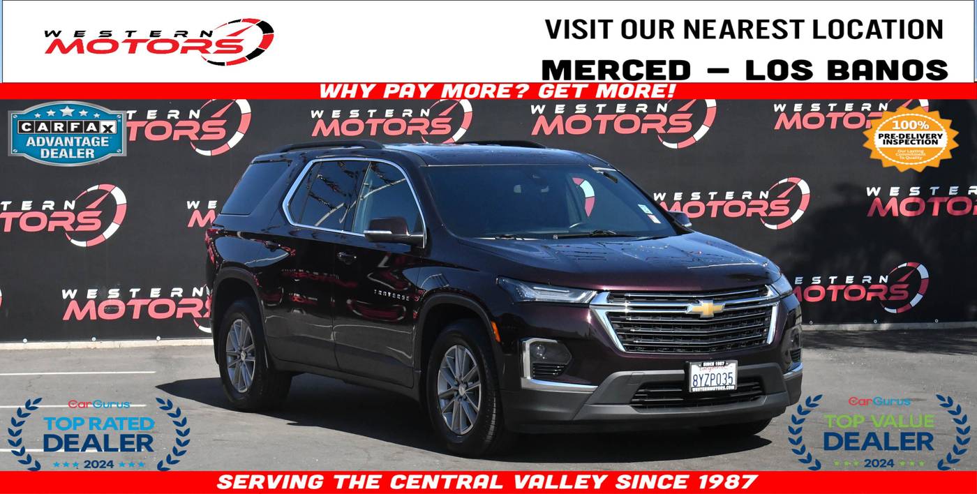 2022 Chevrolet Traverse LT Cloth — SUV — 77,721 mi — Los Banos, CA