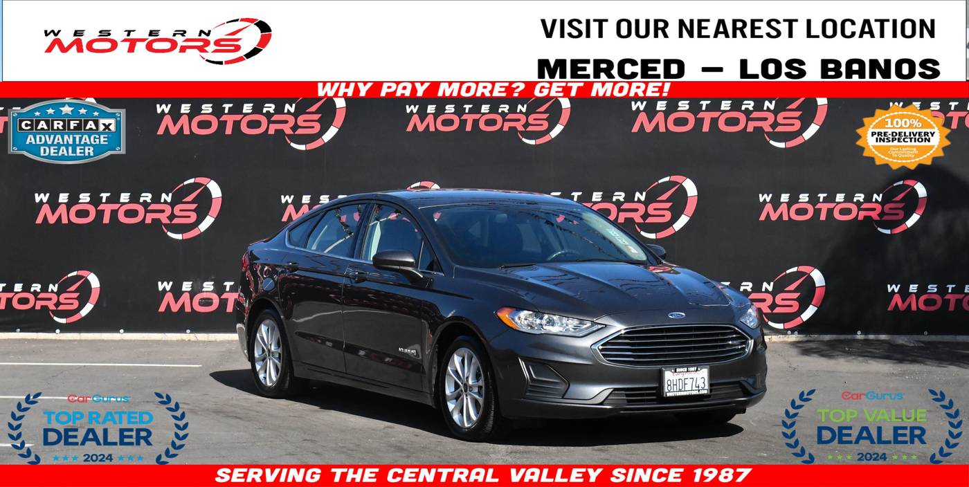 2019 Ford Fusion Hybrid SE — Sedan — 38,439 mi — Los Banos, CA