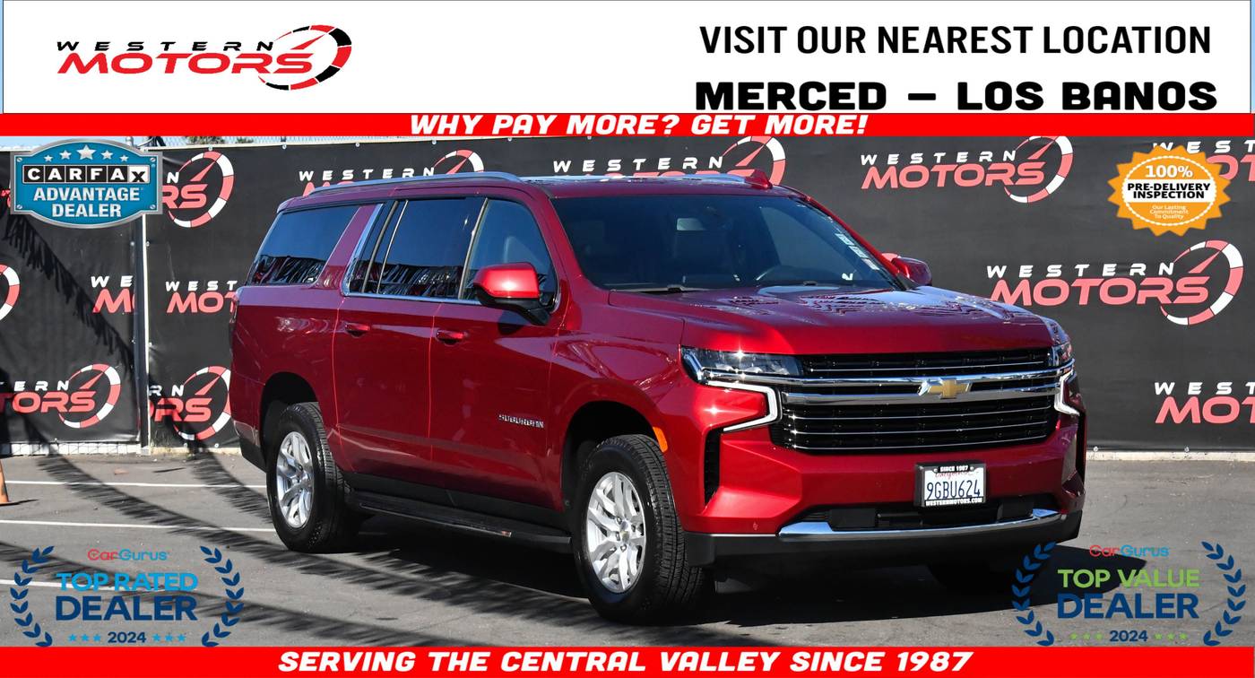 2022 Chevrolet Suburban LT — SUV — 25,815 mi — Los Banos, CA