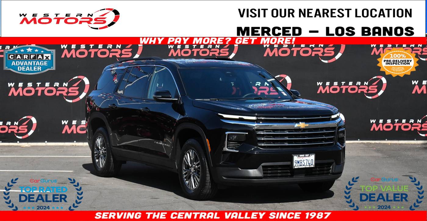 2024 Chevrolet Traverse LT — SUV — 30,030 mi — Los Banos, CA