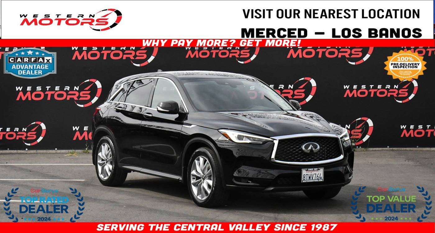 2021 INFINITI QX50 PURE — SUV — 63,737 mi — Los Banos, CA