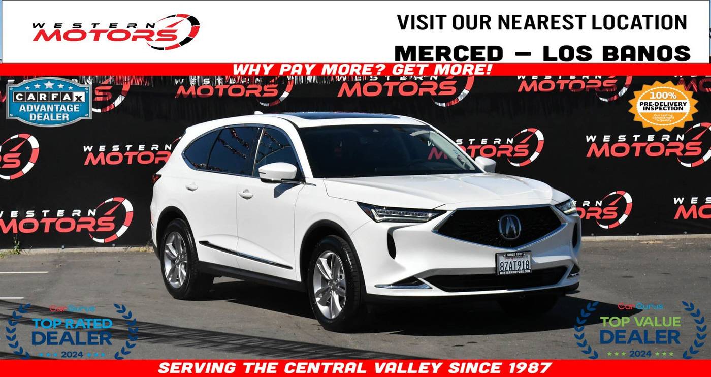 2022 Acura MDX Standard — SUV — 21,430 mi — Los Banos, CA