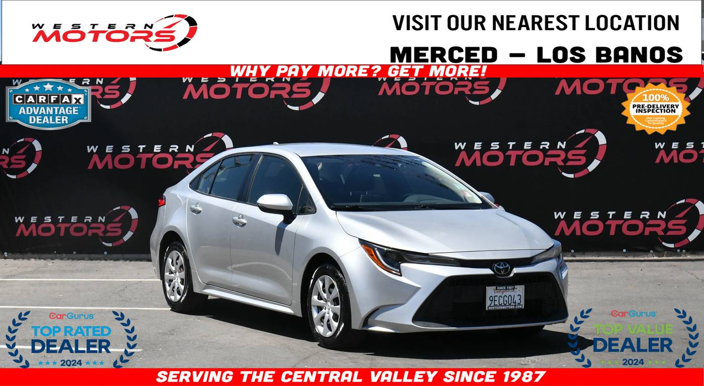 2020 Toyota Corolla LE — Sedan — 17,357 mi — Los Banos, CA