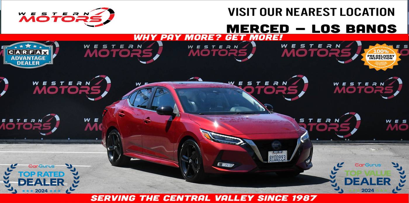 2021 Nissan Sentra SR — Sedan — 35,262 mi — Los Banos, CA