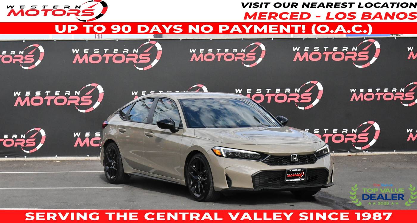 2025 Honda Civic Sport — Hatchback — 12,186 mi — Los Banos, CA