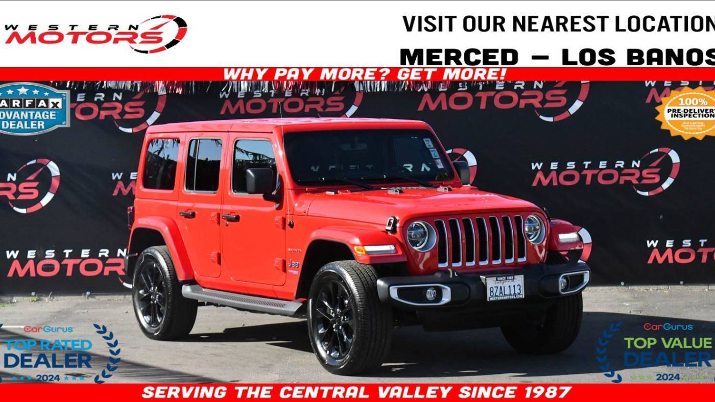 2021 Jeep Wrangler Sahara 4xe — SUV — 25,502 mi — Los Banos, CA