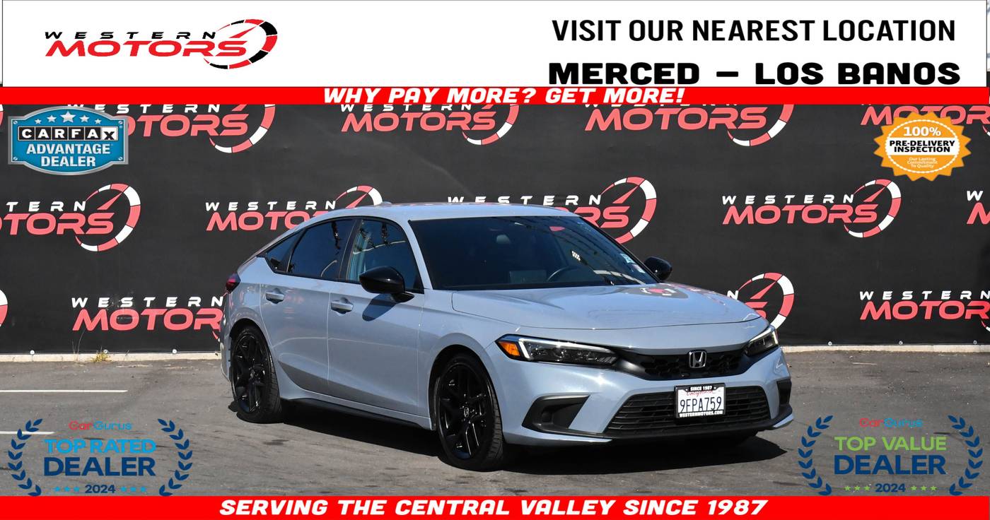 2023 Honda Civic Sport — Hatchback — 51,599 mi — Los Banos, CA