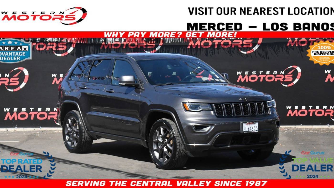 2021 Jeep Grand Cherokee WK 80th Anniversary — SUV — 49,105 mi — Los Banos, CA