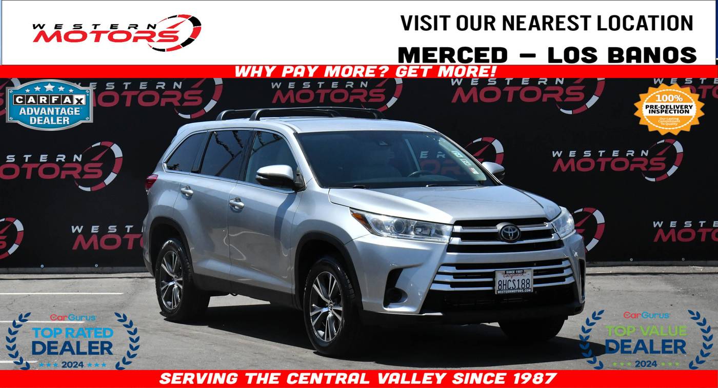 2019 Toyota Highlander LE V6 — SUV — 73,149 mi — Los Banos, CA