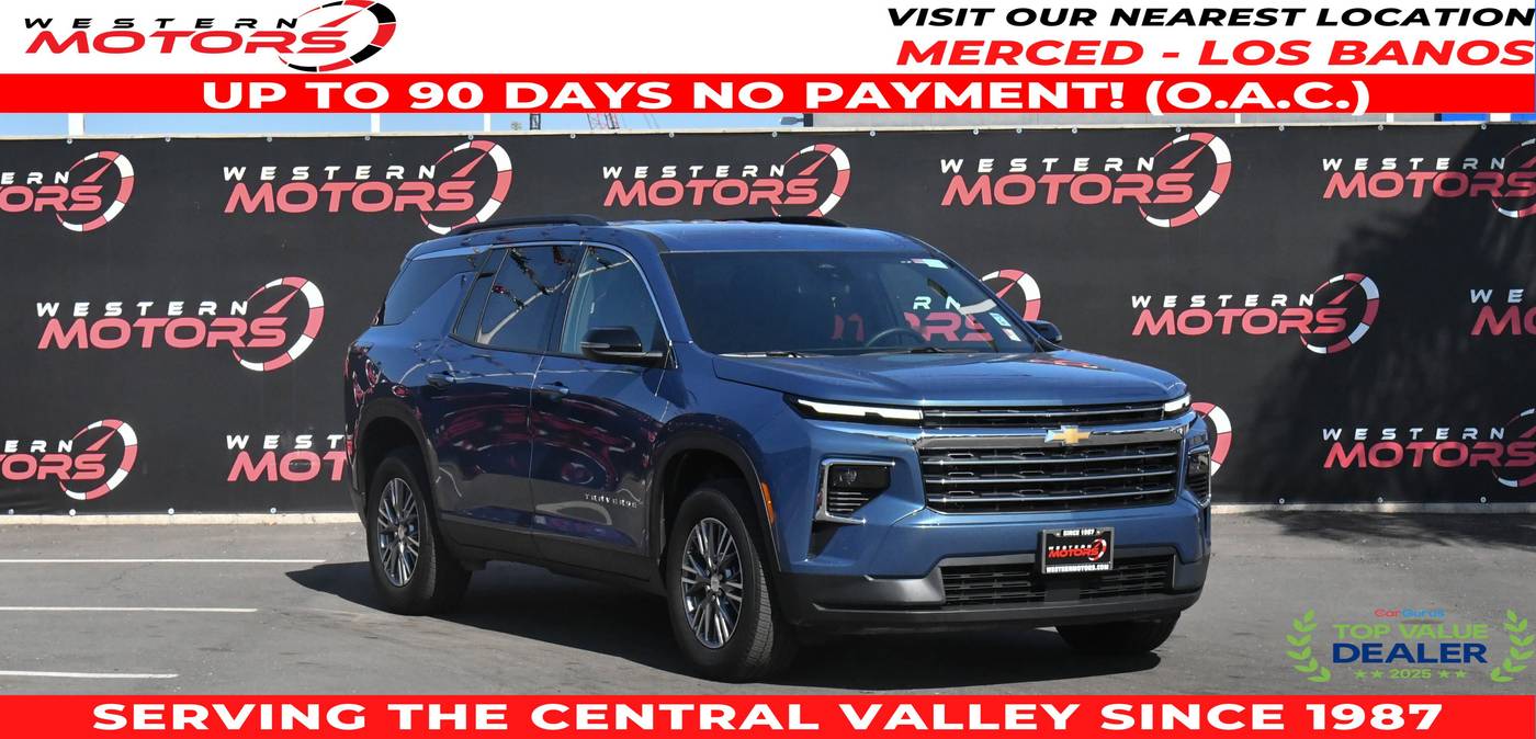 2025 Chevrolet Traverse LT — SUV — 16,198 mi — Los Banos, CA