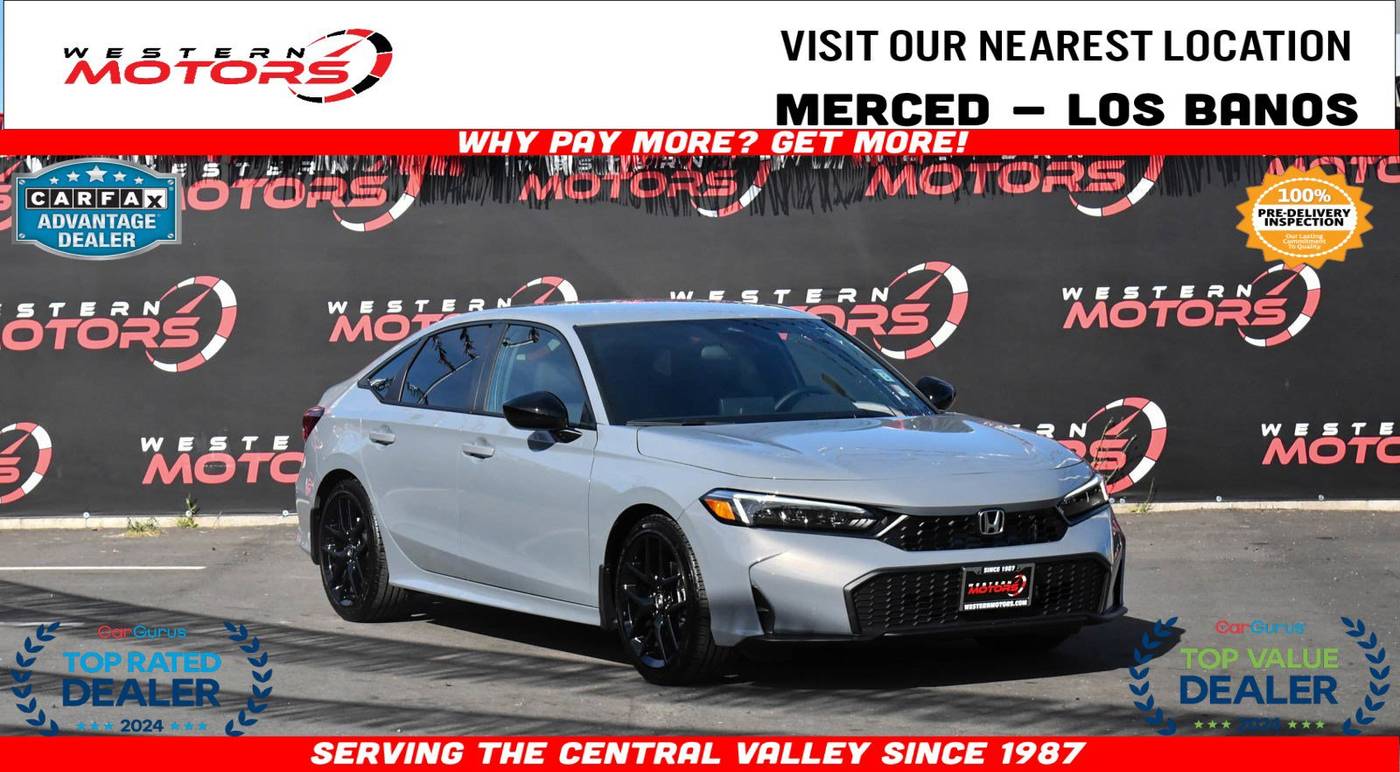 2025 Honda Civic Sport — Sedan — 1,773 mi — Los Banos, CA