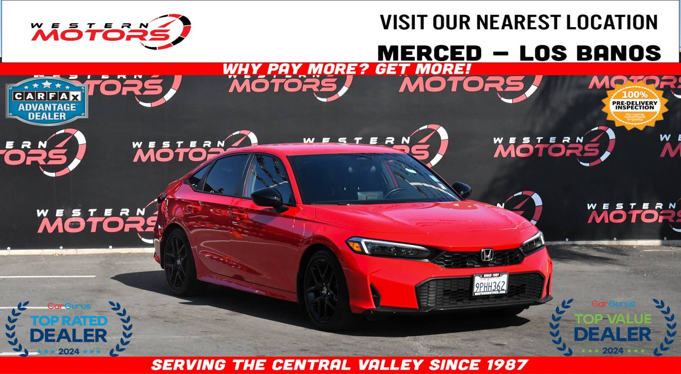 2025 Honda Civic Sport — Sedan — 5,389 mi — Los Banos, CA