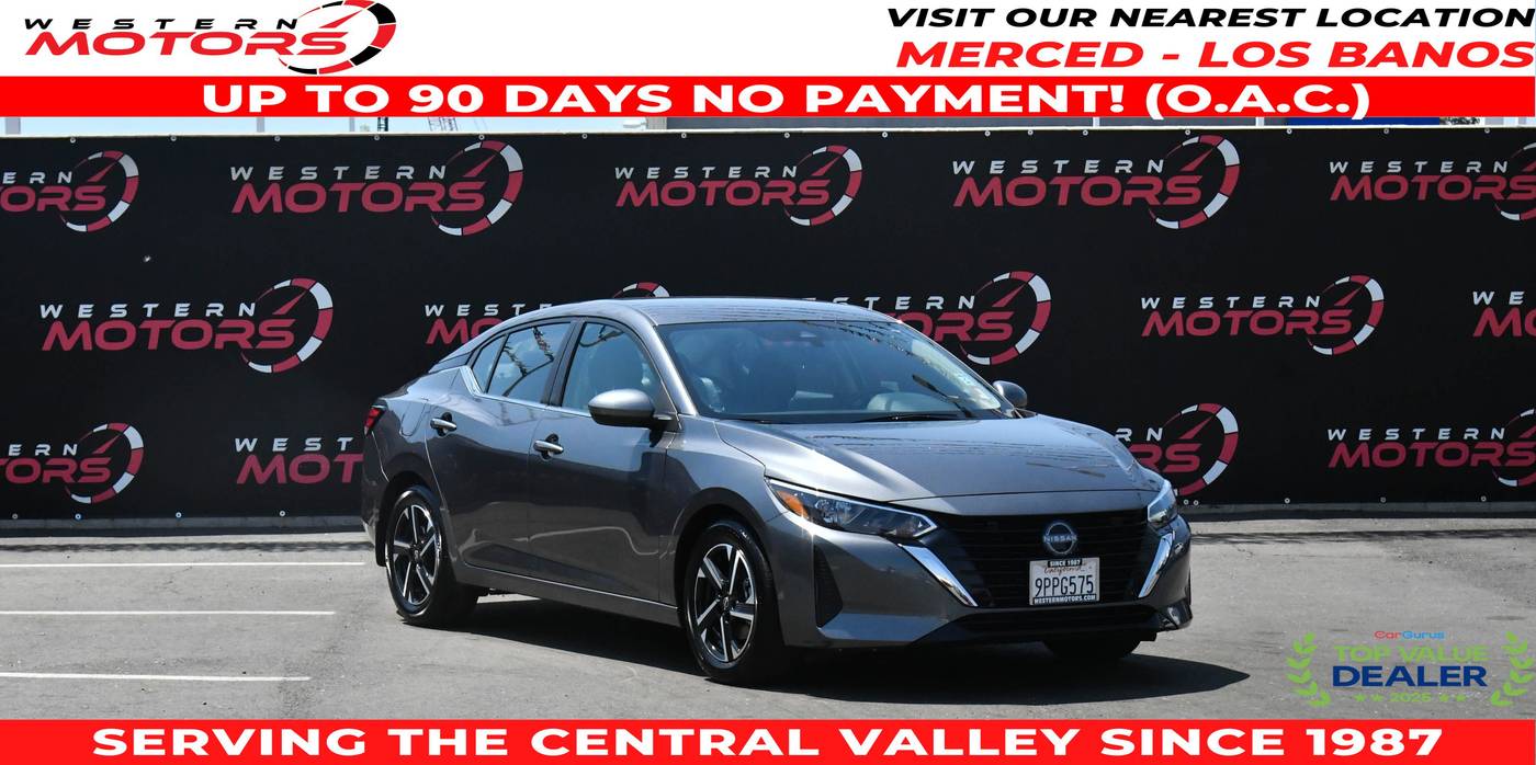 2025 Nissan Sentra SV — Sedan — 9,388 mi — Los Banos, CA