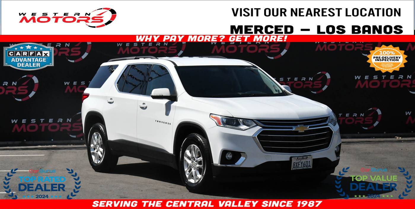 2021 Chevrolet Traverse LT Cloth — SUV — 76,277 mi — Los Banos, CA