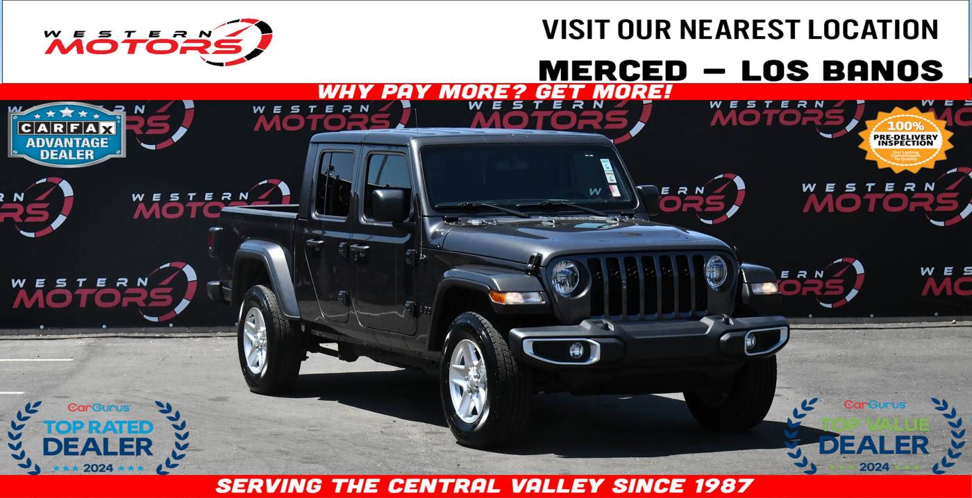 2023 Jeep Gladiator Sport S — Pickup Truck — 50,233 mi — Los Banos, CA