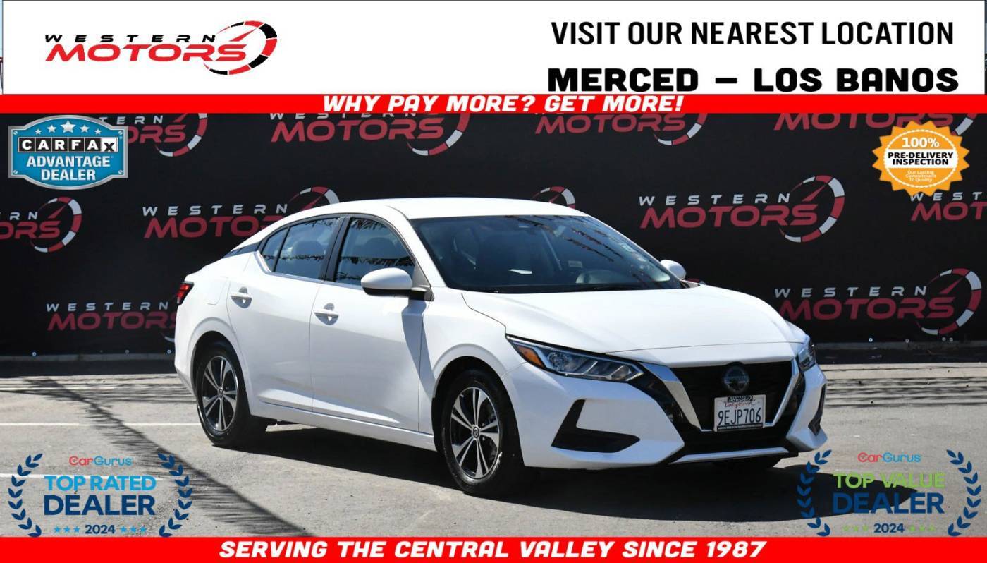2022 Nissan Sentra SV — Sedan — 15,461 mi — Los Banos, CA