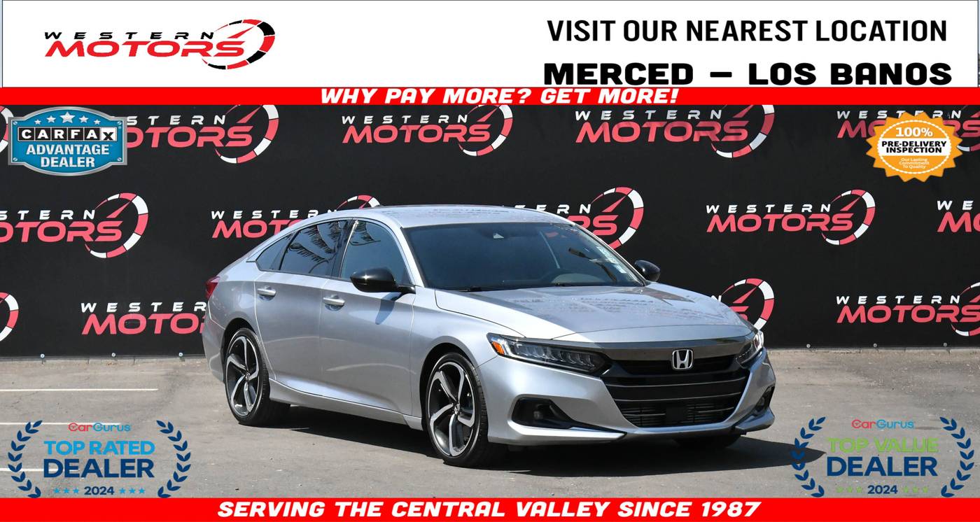2021 Honda Accord Sport — Sedan — 71,765 mi — Los Banos, CA