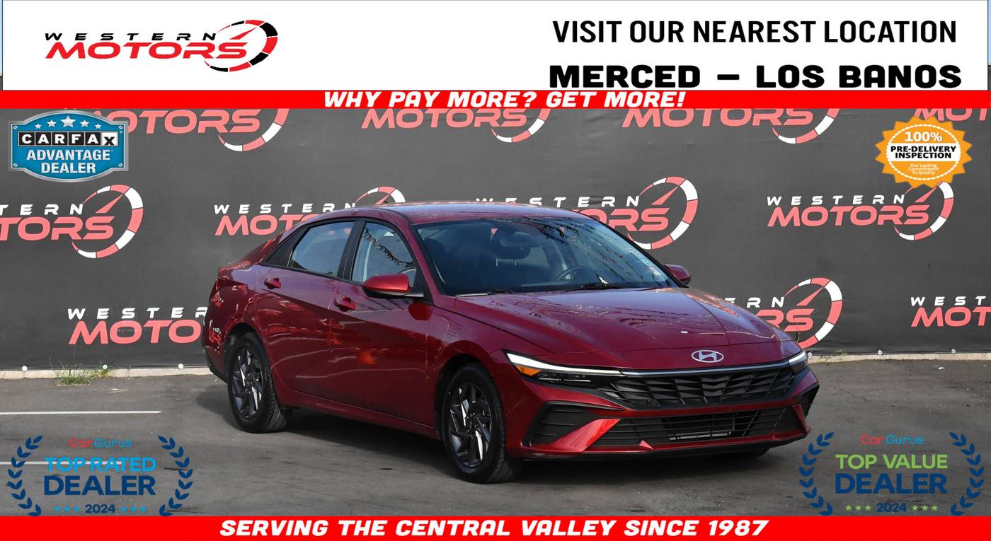 2024 Hyundai Elantra SEL — Sedan — 35,375 mi — Los Banos, CA