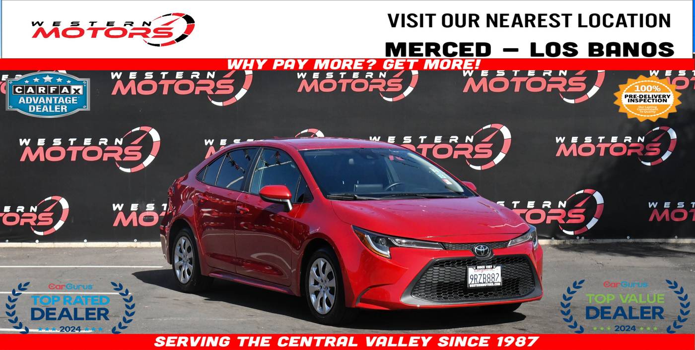 2021 Toyota Corolla LE — Sedan — 77,589 mi — Los Banos, CA