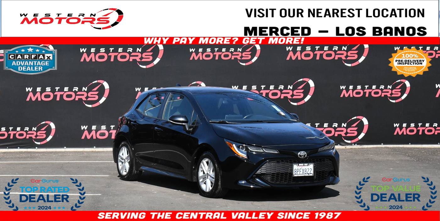 2020 Toyota Corolla Hatchback SE — Hatchback — 66,104 mi — Los Banos, CA