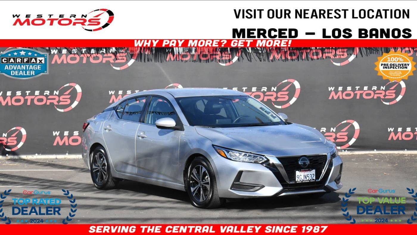 2023 Nissan Sentra SV — Sedan — 25,312 mi — Los Banos, CA