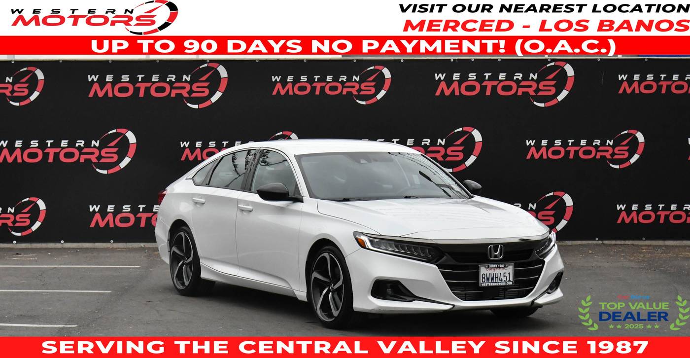 2021 Honda Accord Sport — Sedan — 28,816 mi — Los Banos, CA