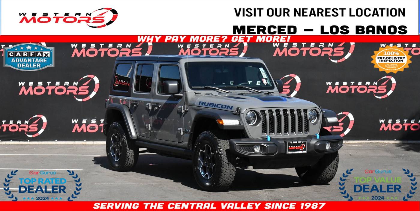 2023 Jeep Wrangler Rubicon 4xe — SUV — 41,824 mi — Los Banos, CA