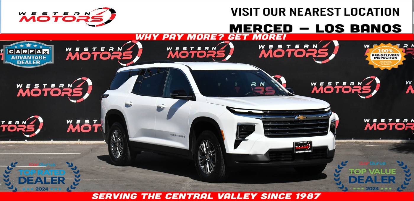 2024 Chevrolet Traverse LT — SUV — 30,914 mi — Los Banos, CA