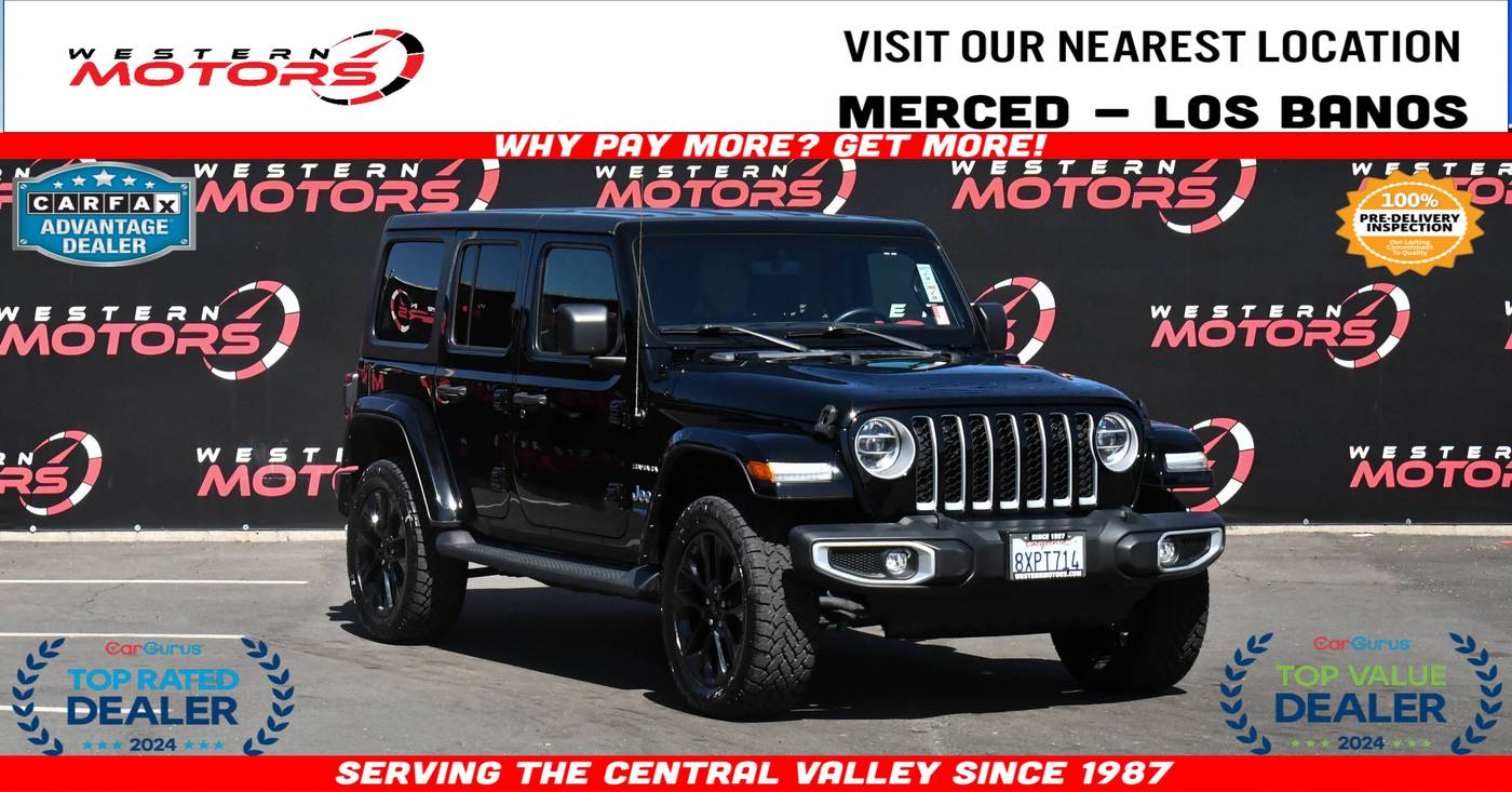 2021 Jeep Wrangler Sahara 4xe — SUV — 22,540 mi — Los Banos, CA