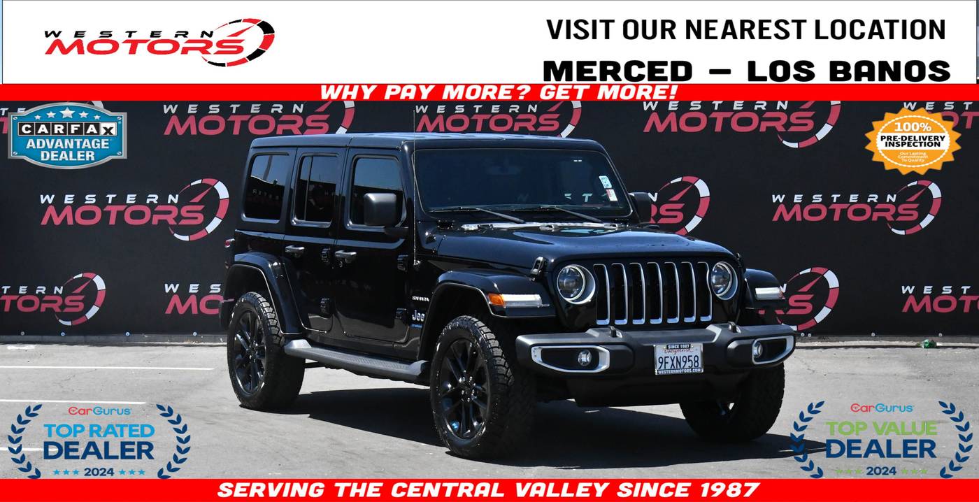 2023 Jeep Wrangler Sahara 4xe — SUV — 55,672 mi — Los Banos, CA