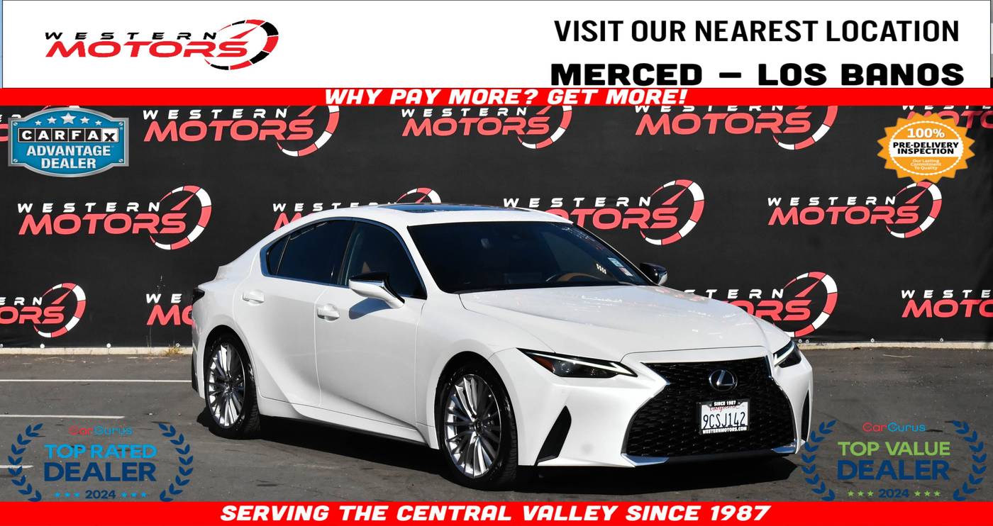 2022 Lexus IS IS 300 — Sedan — 42,655 mi — Los Banos, CA