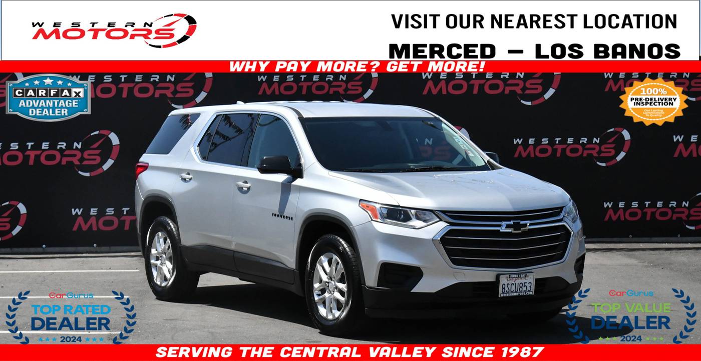 2020 Chevrolet Traverse LS — SUV — 54,121 mi — Los Banos, CA