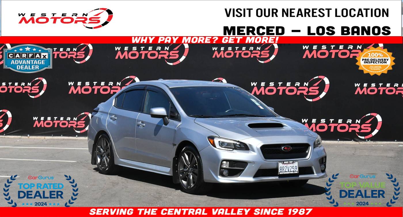 2016 Subaru WRX Limited — Sedan — 89,998 mi — Los Banos, CA