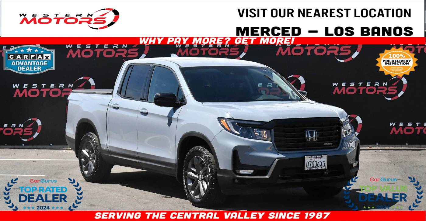 2023 Honda Ridgeline Sport — Pickup Truck — 22,587 mi — Los Banos, CA