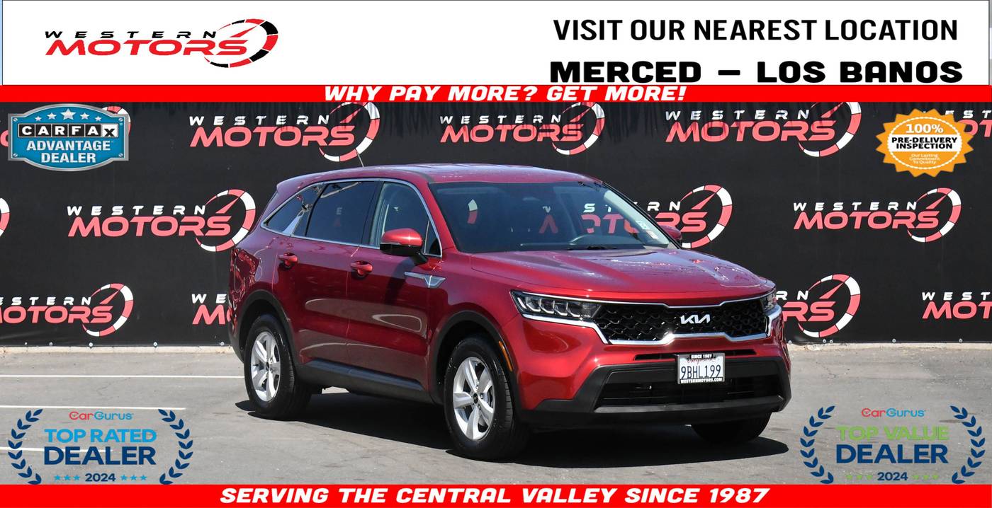 2022 Kia Sorento LX — SUV — 52,445 mi — Los Banos, CA
