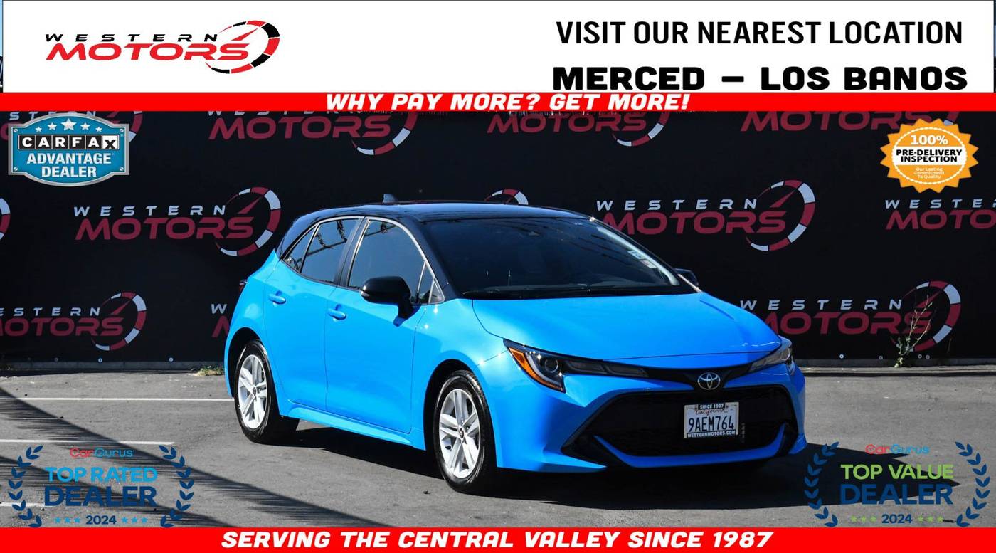 2022 Toyota Corolla Hatchback SE — Hatchback — 19,670 mi — Los Banos, CA
