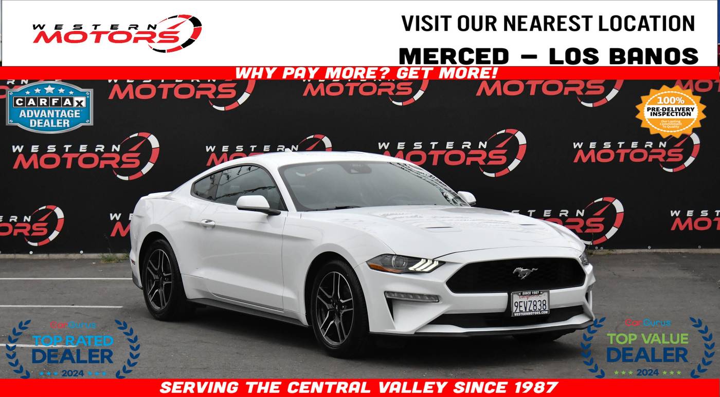 2023 Ford Mustang EcoBoost Premium — Coupe — 30,332 mi — Los Banos, CA