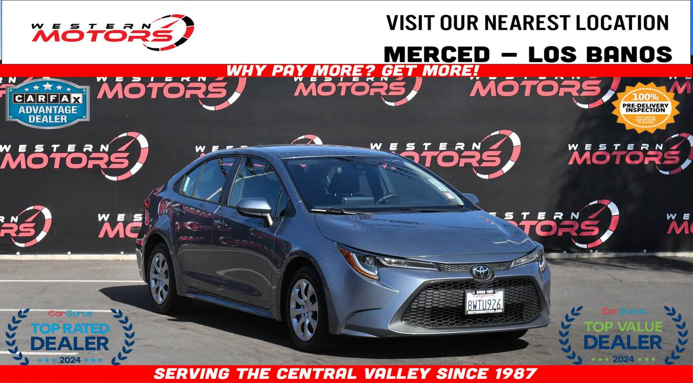 2021 Toyota Corolla LE — Sedan — 47,099 mi — Los Banos, CA