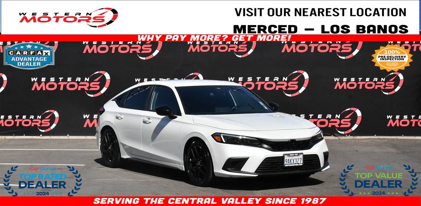2022 Honda Civic Sport — Hatchback — 53,870 mi — Los Banos, CA