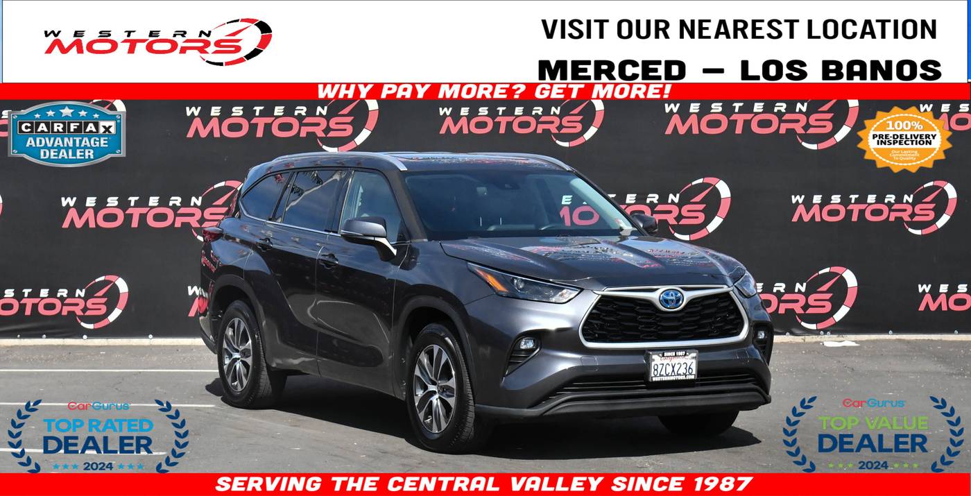 2022 Toyota Highlander Hybrid XLE — SUV — 55,626 mi — Los Banos, CA