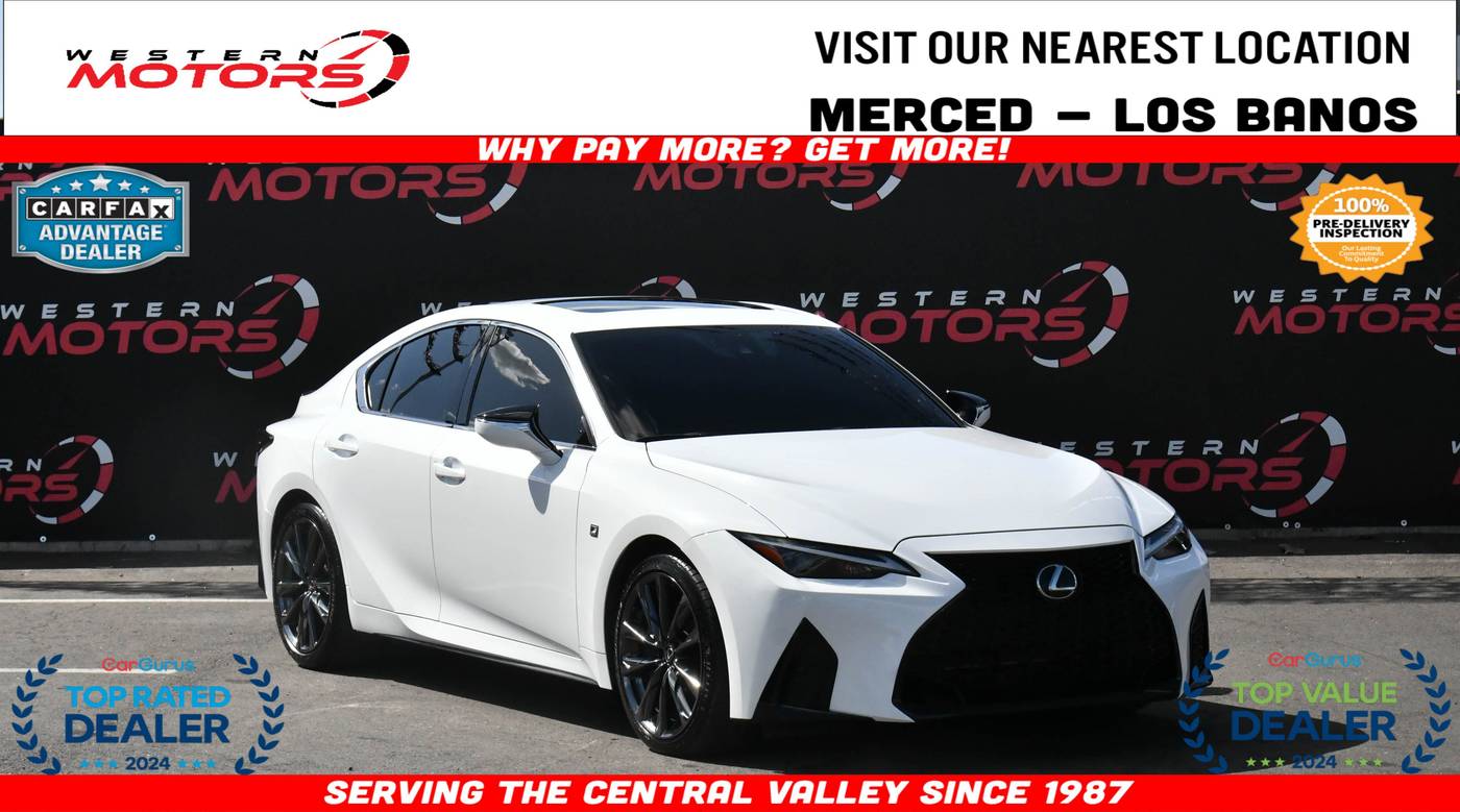 2023 Lexus IS IS 350 F SPORT — Sedan — 14,489 mi — Los Banos, CA