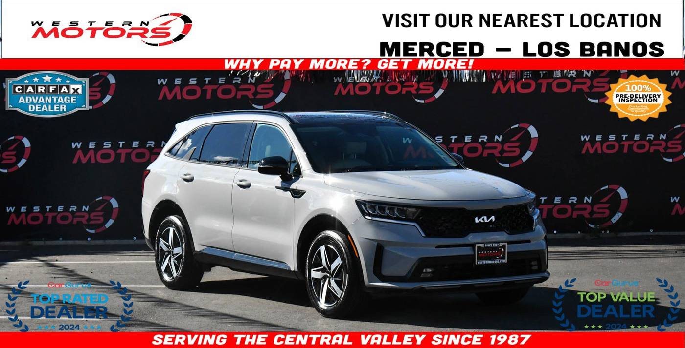 2022 Kia Sorento EX — SUV — 52,531 mi — Los Banos, CA