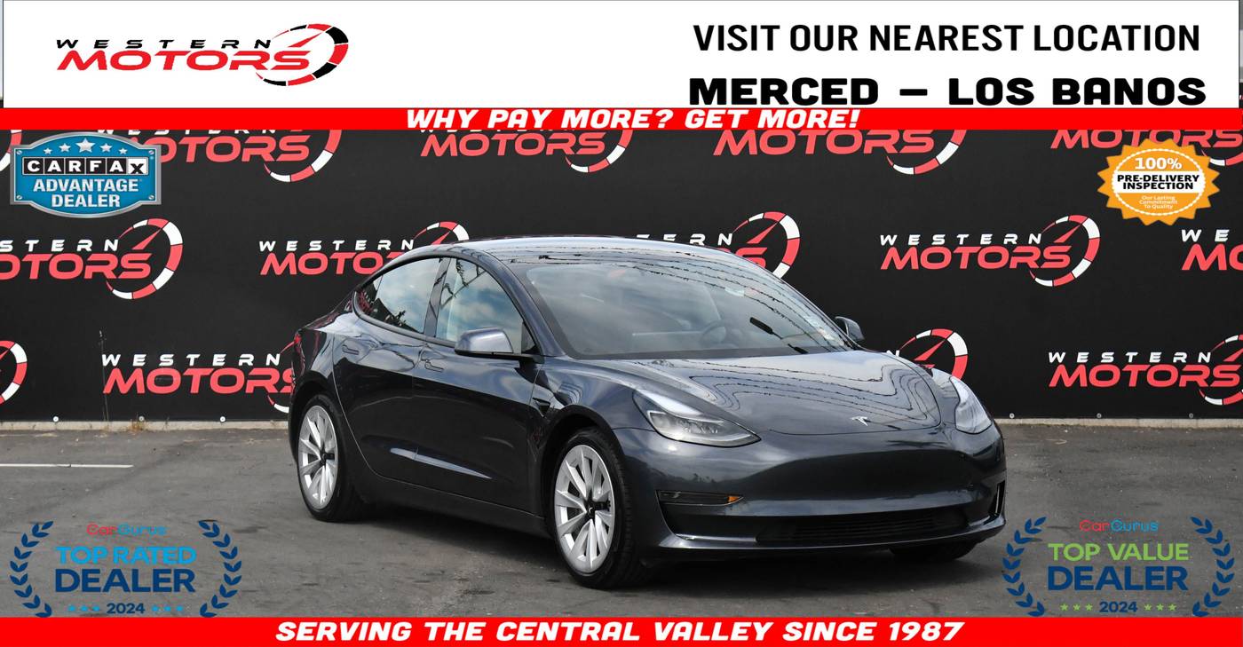 2021 Tesla Model 3 Standard Range Plus — Sedan — 49,728 mi — Los Banos, CA