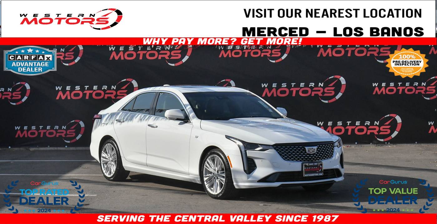 2023 Cadillac CT4 Premium Luxury — Sedan — 53,545 mi — Los Banos, CA
